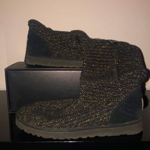 UGG Classic Cardy Button Knot Boots